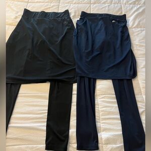 Pair of Snoga Athletics skirts